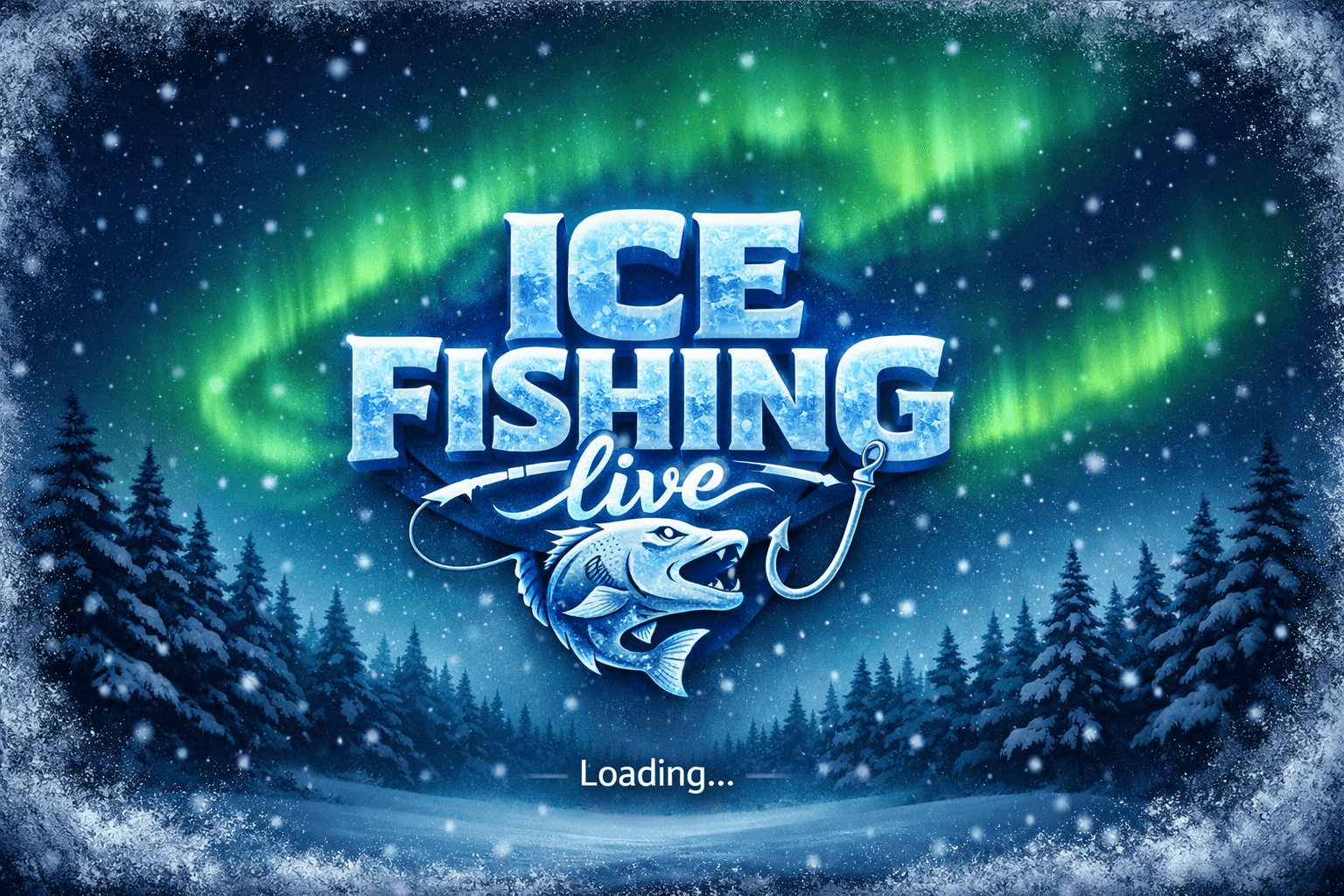 Equipe do Ice Fishing Live reunida nos bastidores